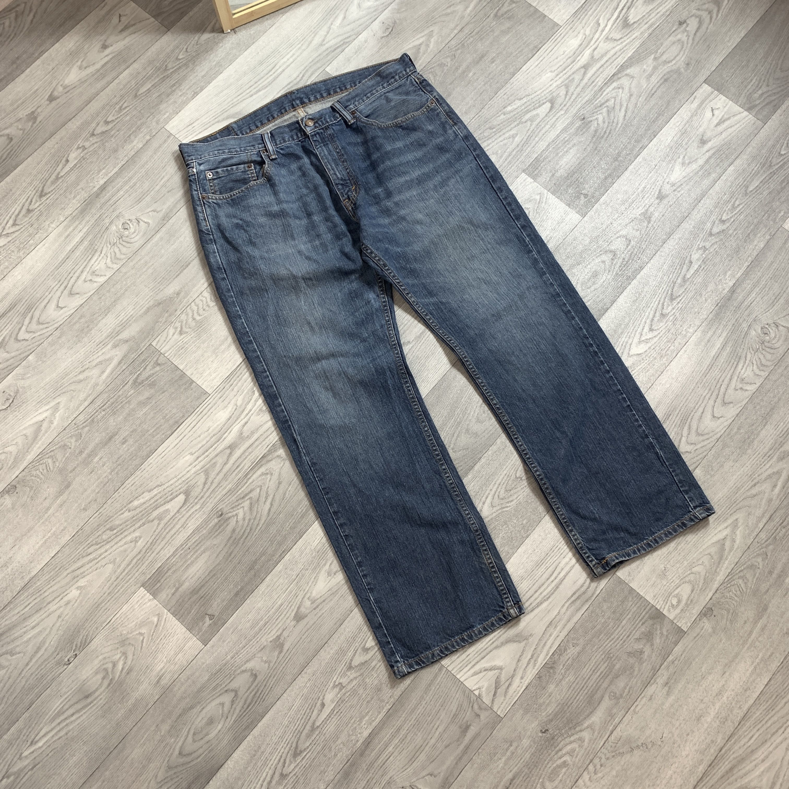Levi's Vintage Levi's 559 Blue Y2K Relaxed Fit Jeans Pants 36x30 XL Size US 36 / EU 52 - 9 Thumbnail