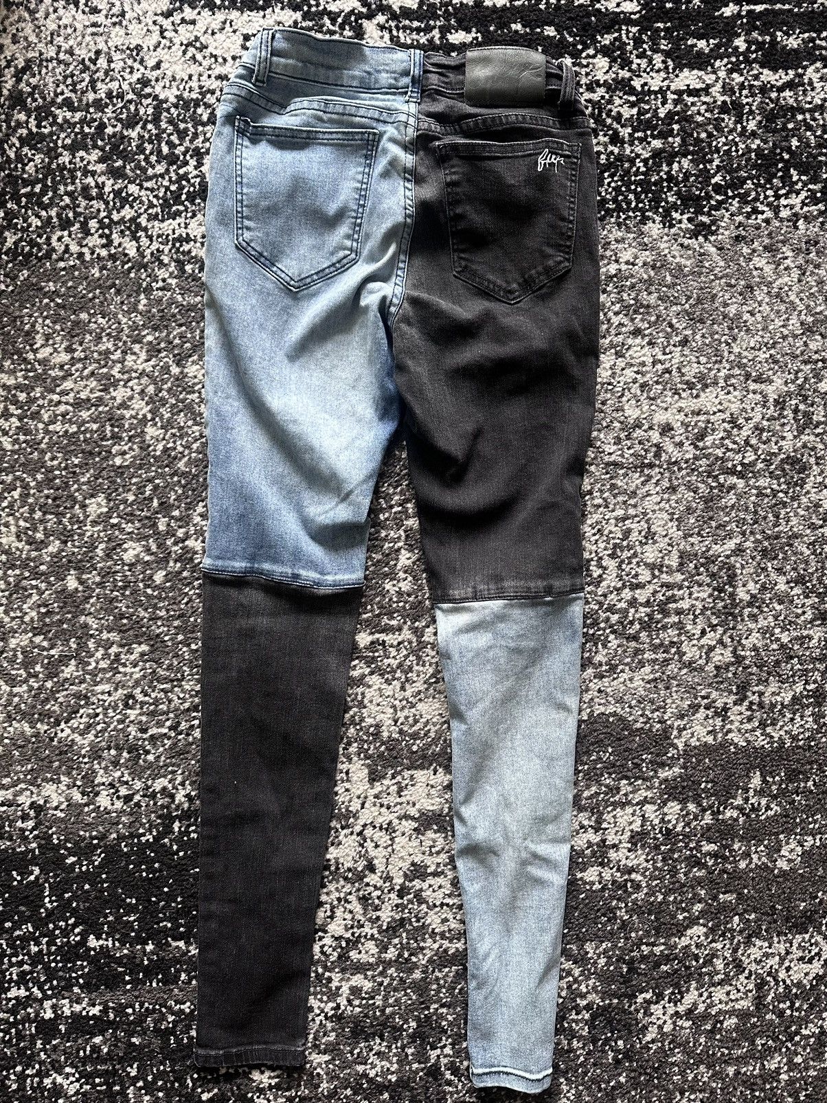 Other Filthy Wealth Split Denim Pants Size US 26 / EU 42 - 2 Thumbnail