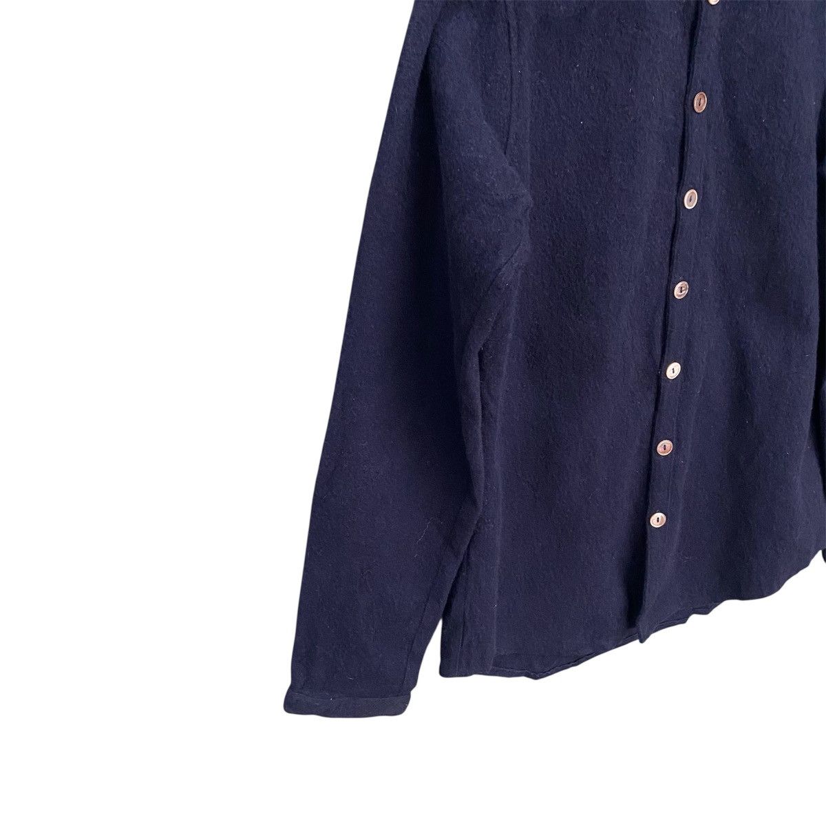 Edifice Japan Edifice Japan Wool Deck Style Button Jacket Navy Minimalist Size US M / EU 48-50 / 2 - 8 Thumbnail