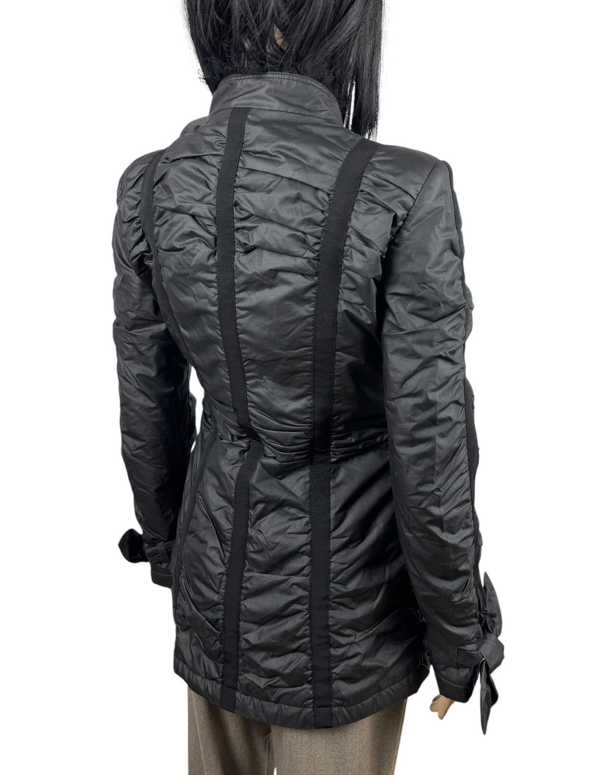 Valentino Valentino Bow Decor Zip Jacket Mesh Trim First Line size 6 Size M / US 6-8 / IT 42-44 - 10 Thumbnail