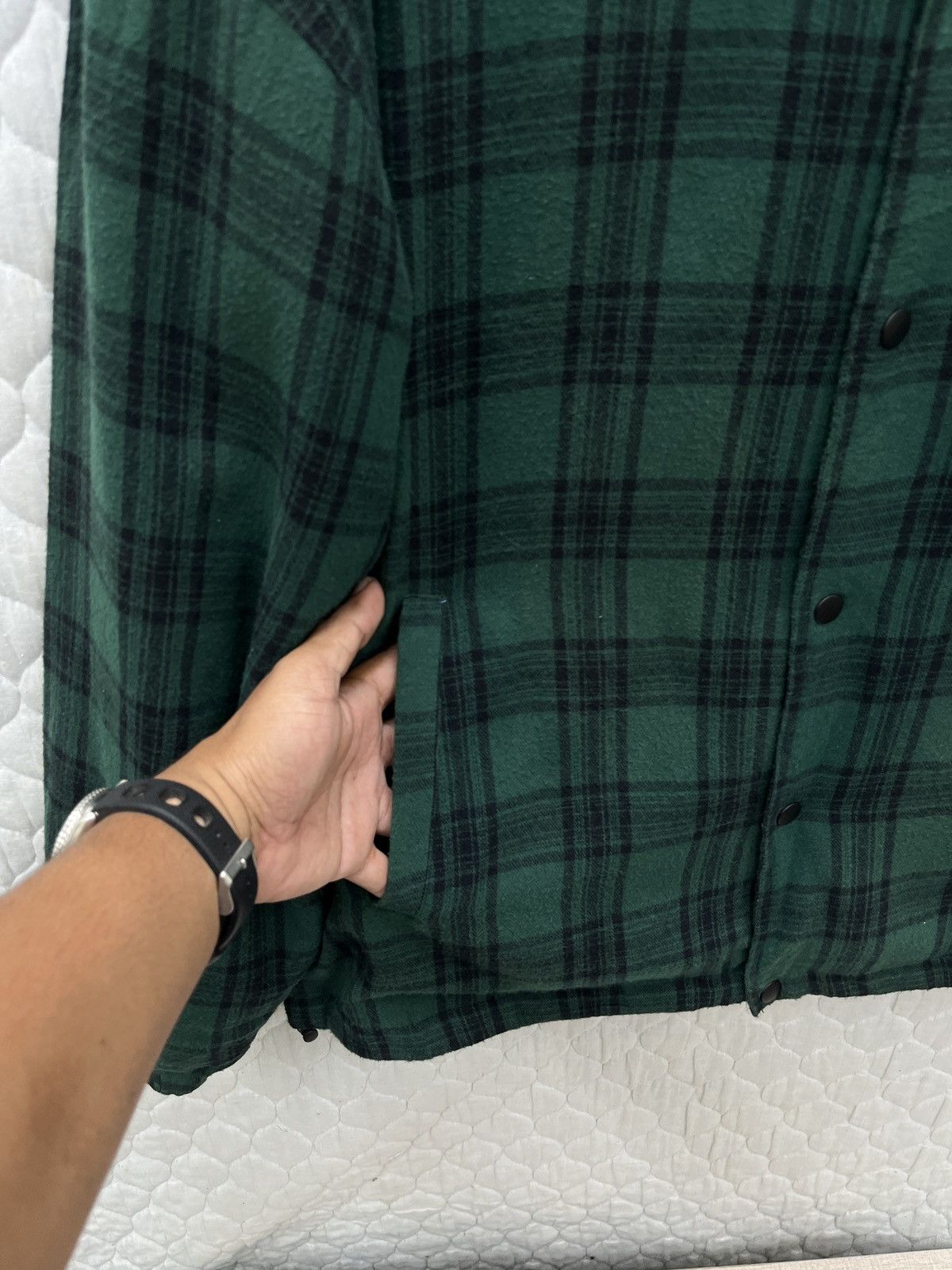 Vision Streetwear 🔥🔥🔥STEALS VISION STREETWEAR TARTAN GREEN JACKET SHIRTS Size US M / EU 48-50 / 2 - 8 Thumbnail