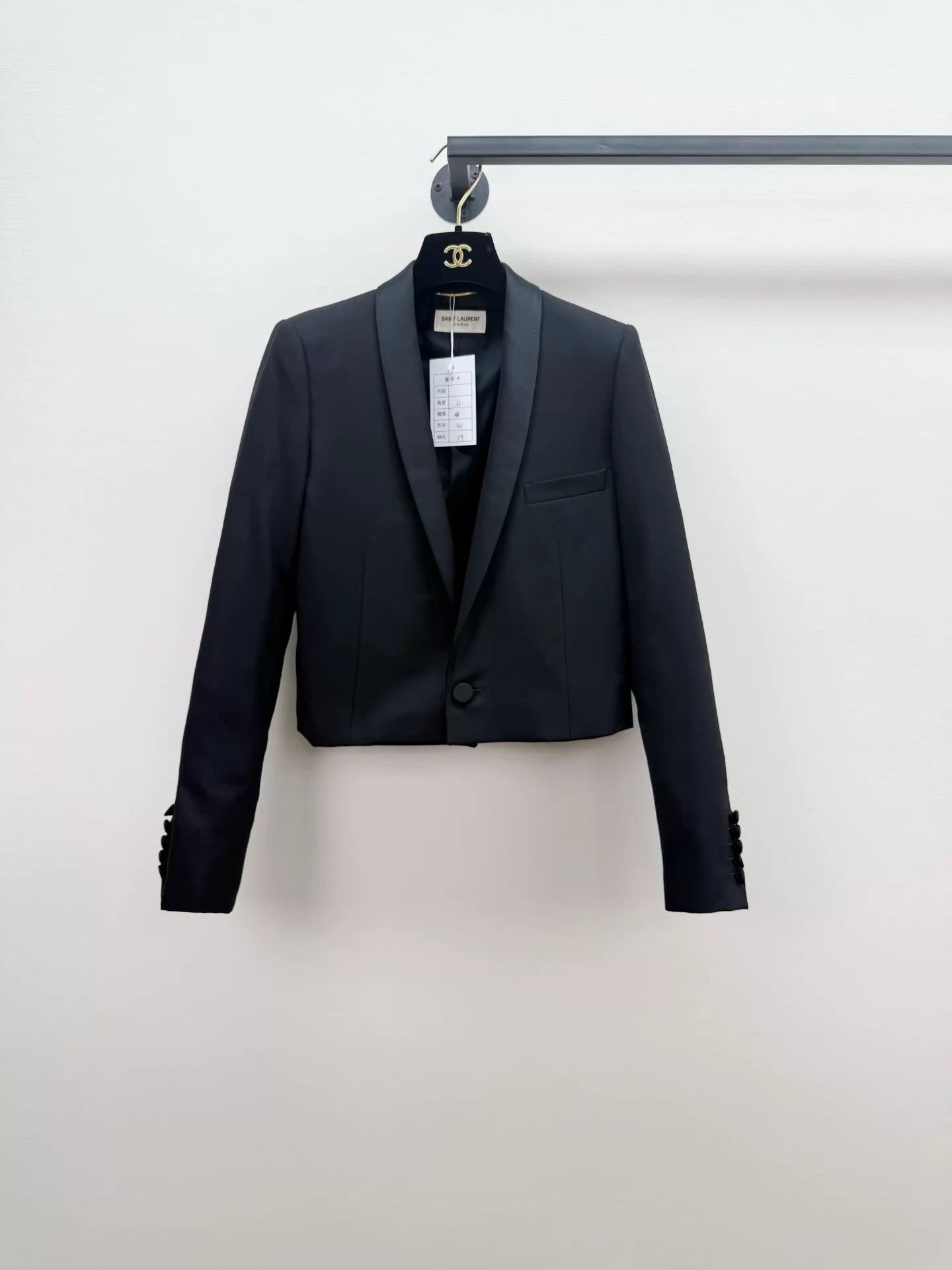 Saint Laurent Paris Saint Laurent SLP Wool Blazer Authentic 38 Worn 2x Size XS / US 0-2 / IT 36-38 - 1 Thumbnail