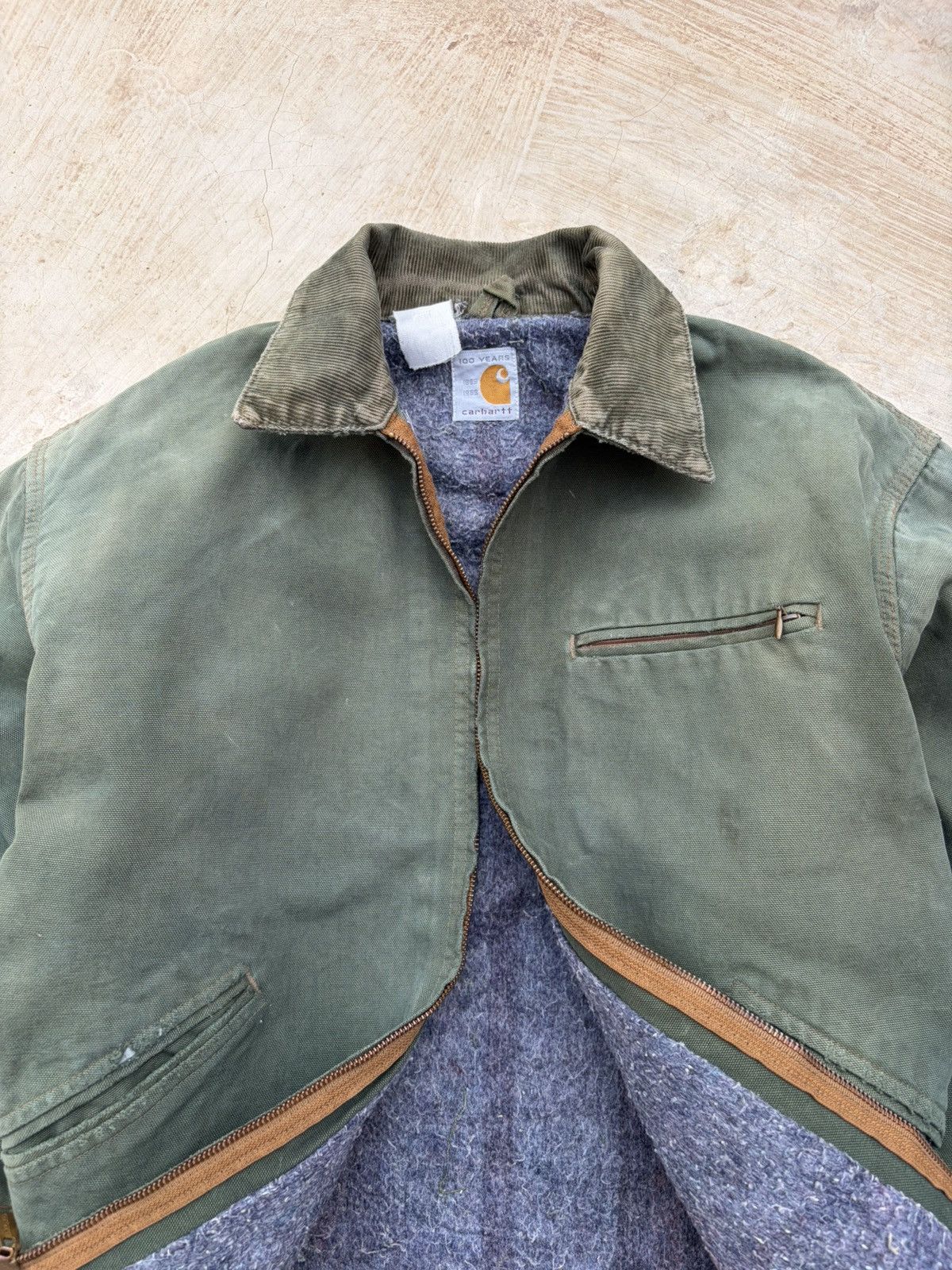 Carhartt Vintage 80s 1889 Carhartt 100th anniversary Detroit Jacket Size US M / EU 48-50 / 2 - 3 Thumbnail