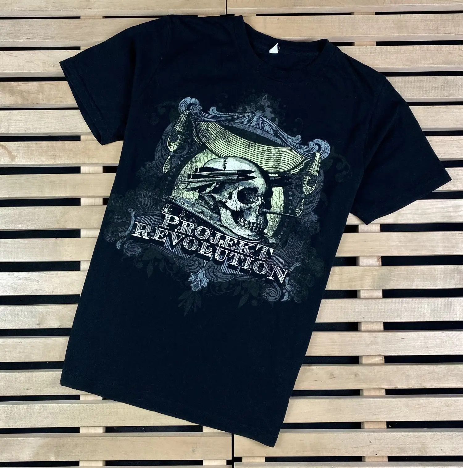 Band Tees Mens Vintage T Shirt Project Revolution Size M Size US M / EU 48-50 / 2 - 1 Thumbnail