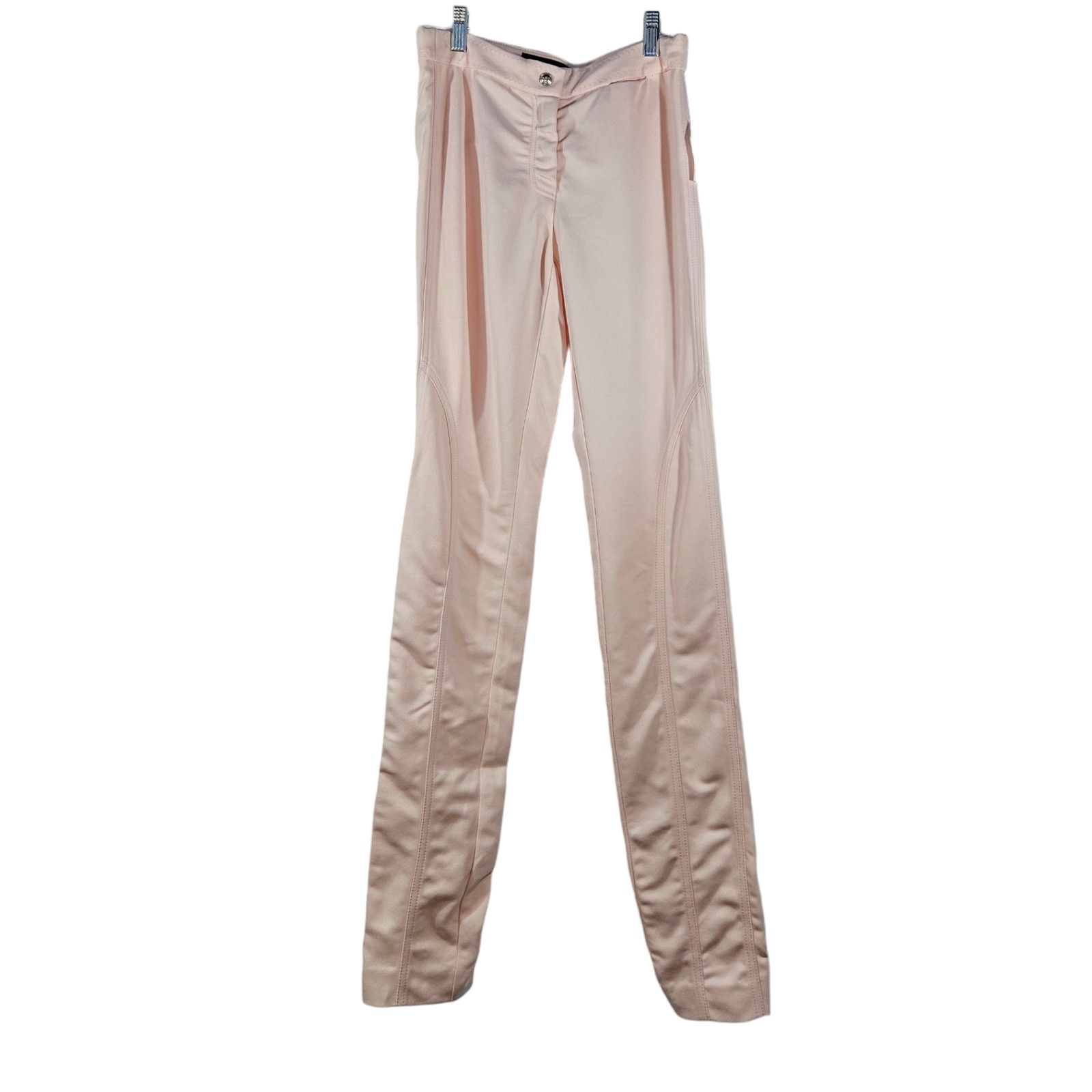 Other NWT Pink Tartan Legging Ankle Zip Pants Sz. 0 Baby Pink Size 25" / US 0 / IT 36 - 2 Thumbnail