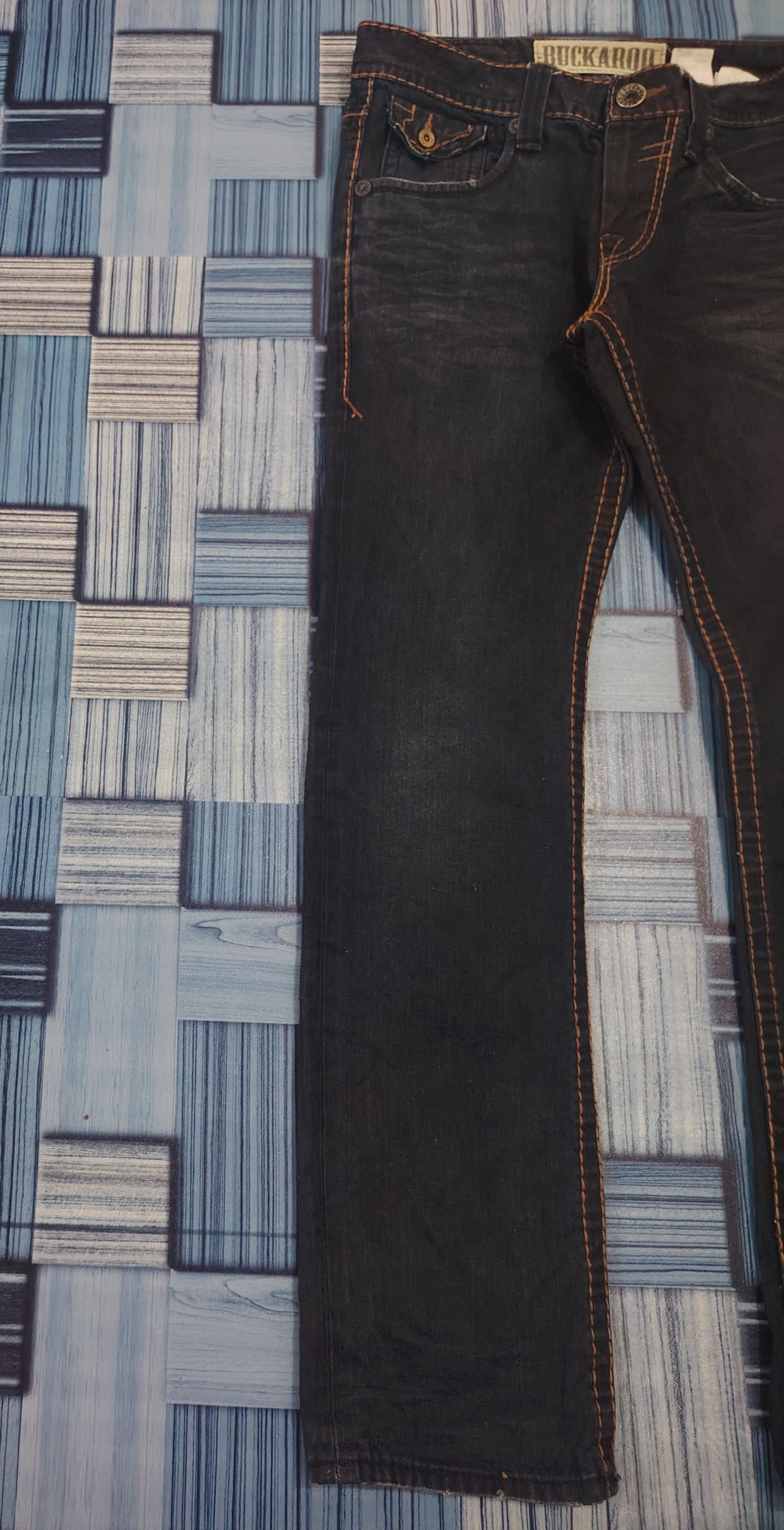 BUCKAROO Japanese Buckaroo Jeans Brown Stitch Size US 32 / EU 48 - 4 Thumbnail