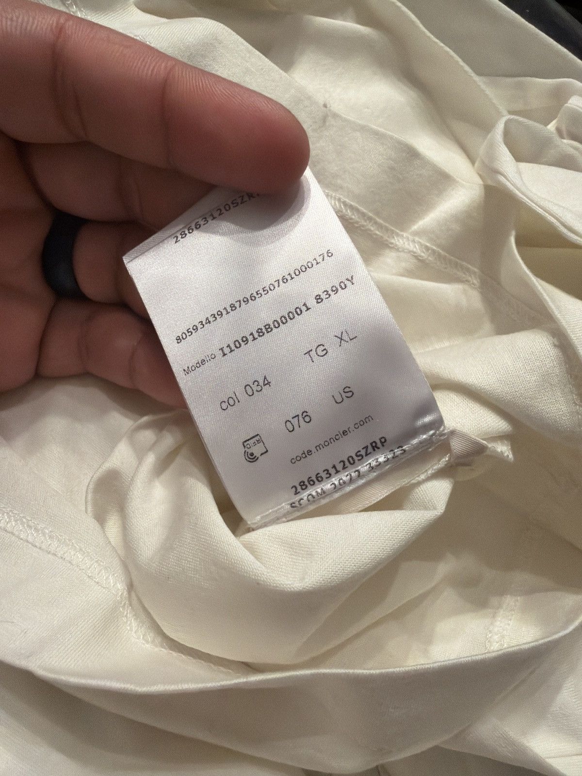 Moncler 2023 LS POLO Size US XL / EU 56 / 4 - 7 Thumbnail