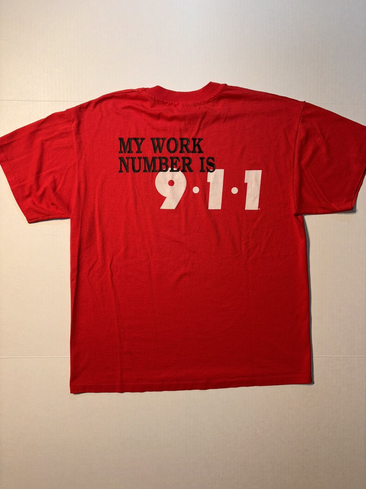 Hanes Vintage APCO International Emergency Dispatch 911 90’s USA Size US L / EU 52-54 / 3 - 1 Thumbnail