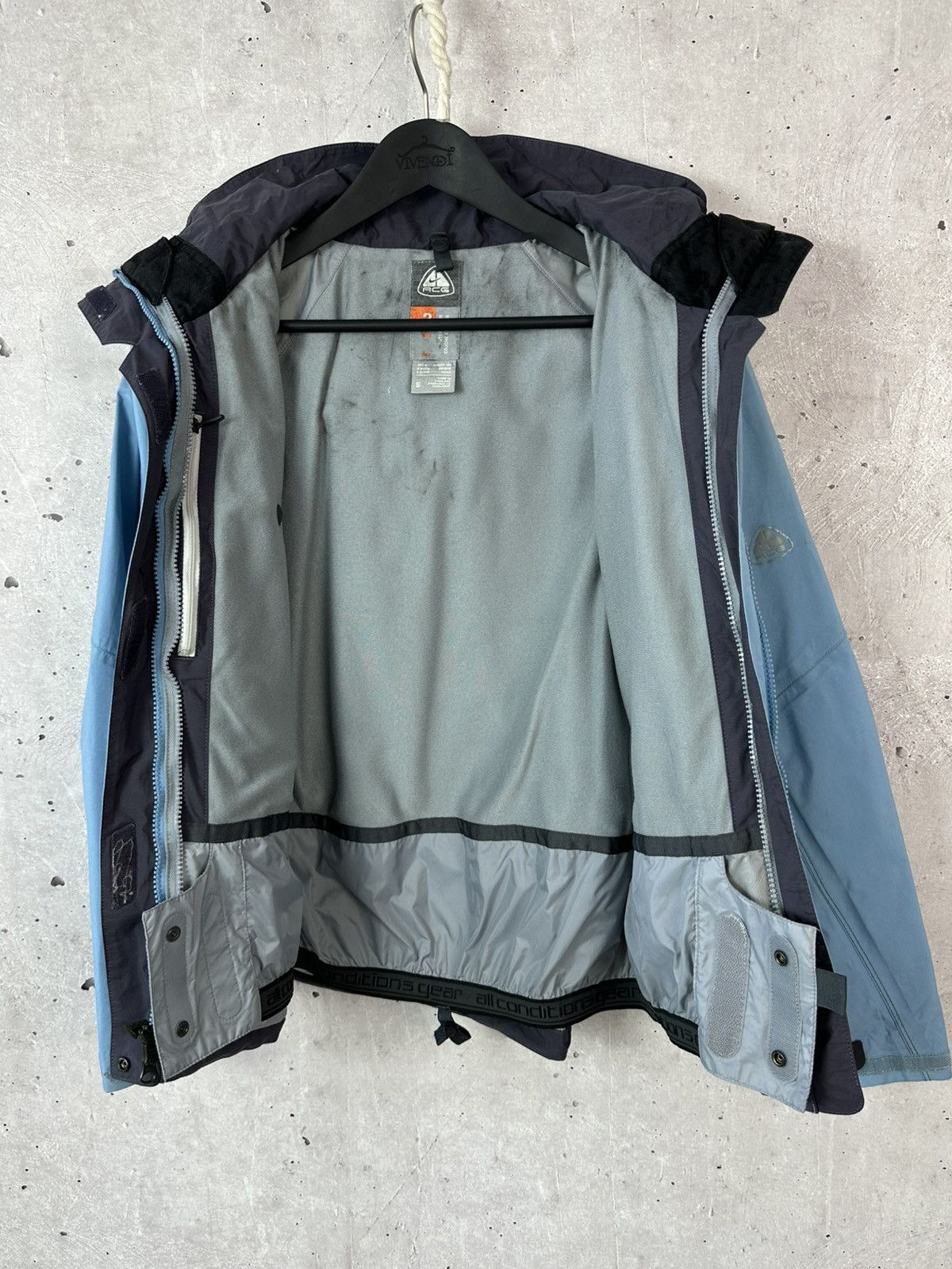 Vintage Nike ACG Vintage Swoosh Blue Women’s Jacket Size S / US 4 / IT 40 - 22 Thumbnail