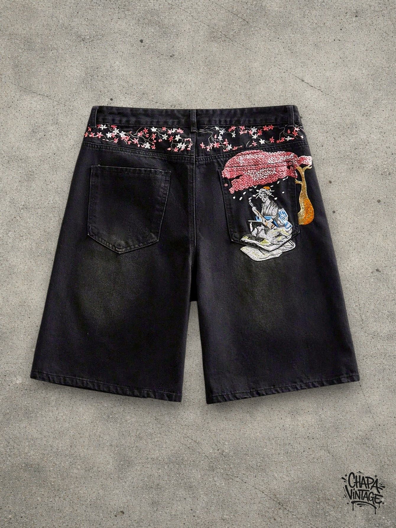 Japanese Brand Vintage floral shorts Size US 32 / EU 48 - 1 Thumbnail