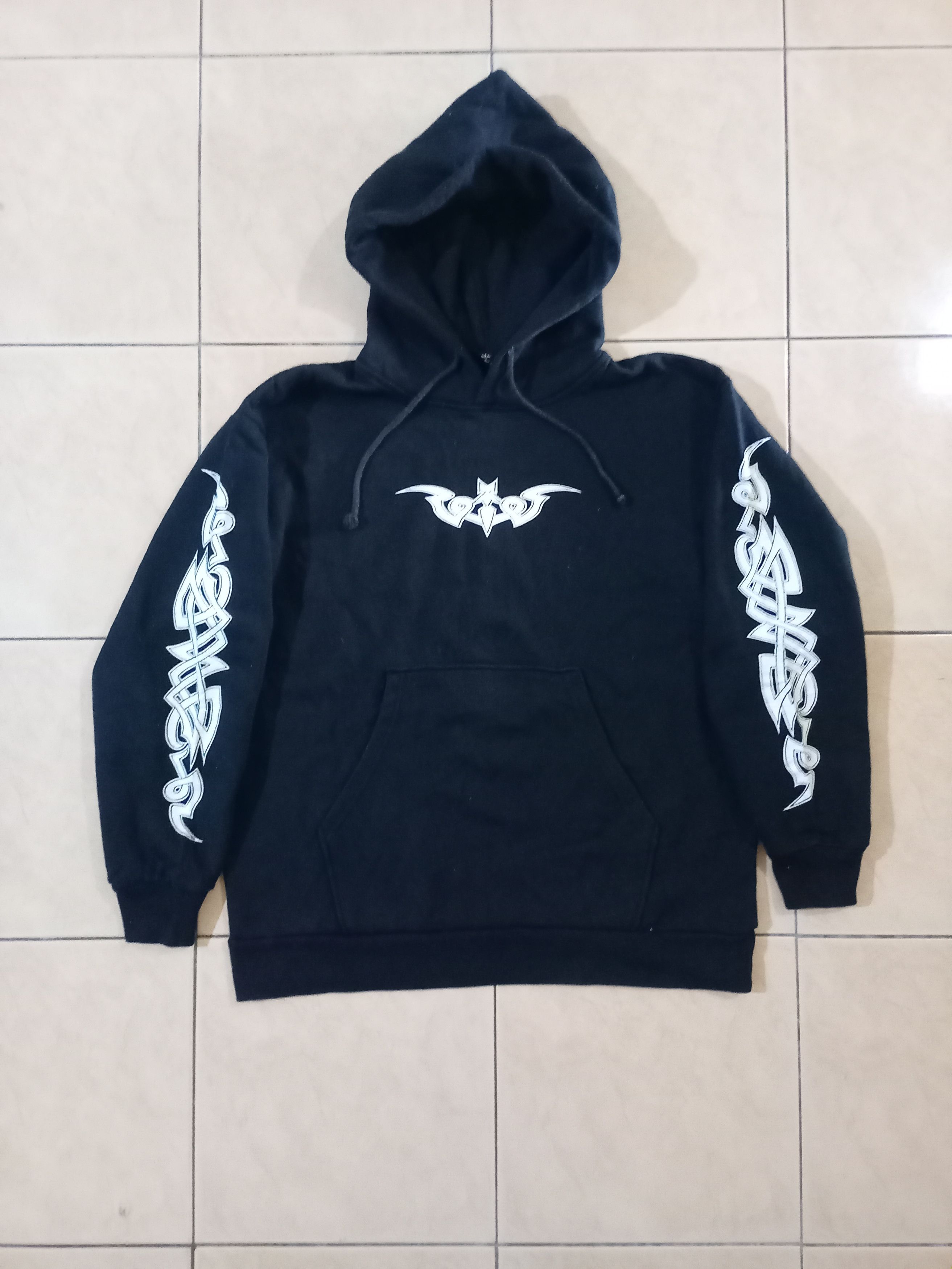 Hall Of Fame × Tribal Streetwear × Vintage TRIBAL TATTOES HOODIE Size US L / EU 52-54 / 3 - 1 Thumbnail