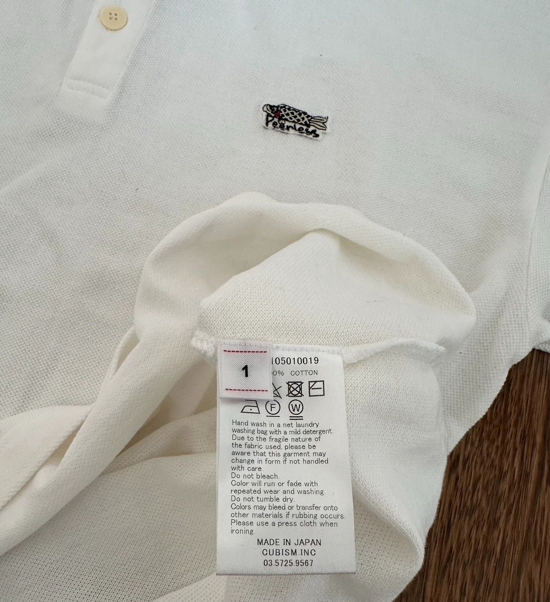 Visvim VISVIM JUMBO WELLER S/S Carp-emb Ribbed Cotton Polo 1 Size US S / EU 44-46 / 1 - 3 Thumbnail