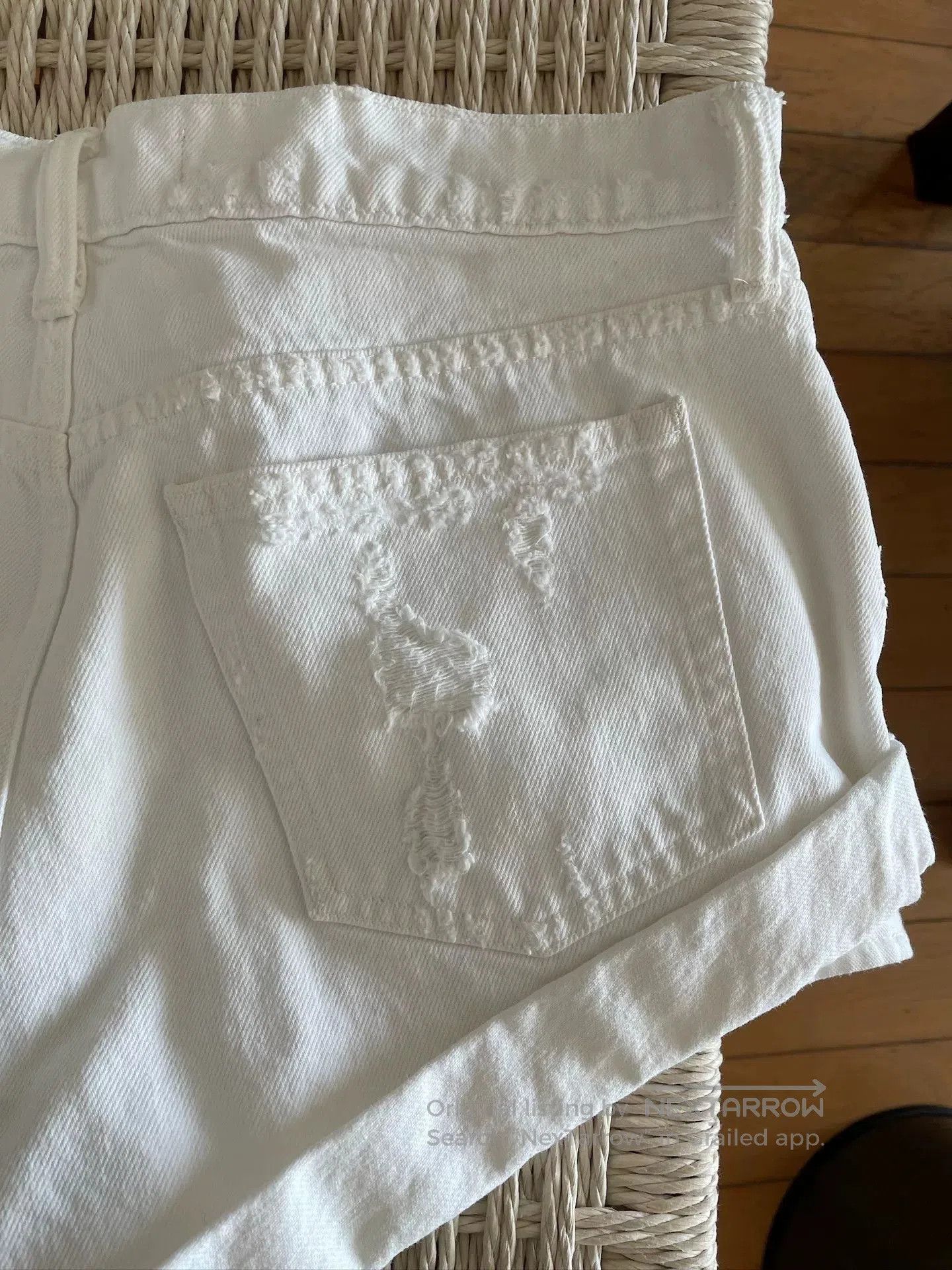 Alexander Wang Alexander Wang White Denim Shorts. Size 26" / US 2 / IT 38 - 3 Thumbnail