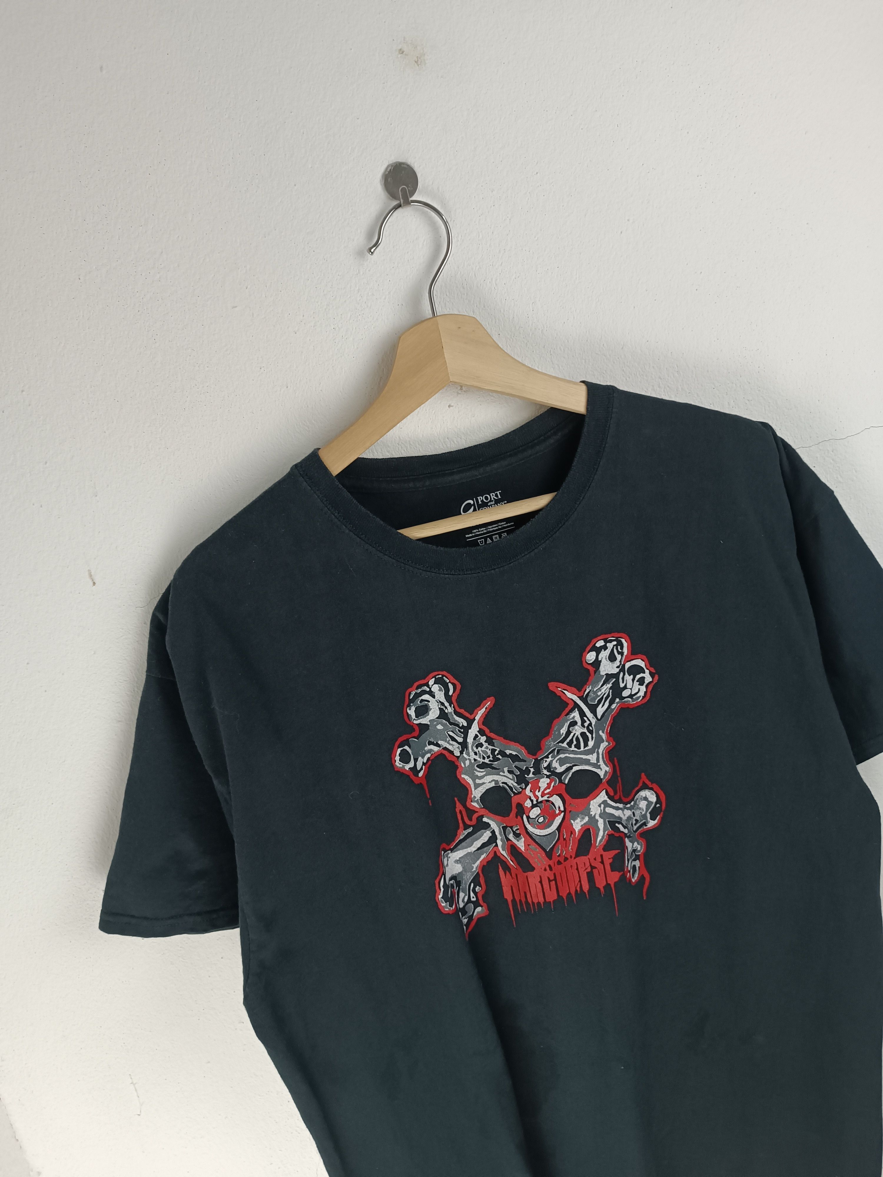 Band Tees VINTAGE WARCORPSE ONE MAN D-BEAT PUNK ROCK TEES Size US XL / EU 56 / 4 - 5 Thumbnail