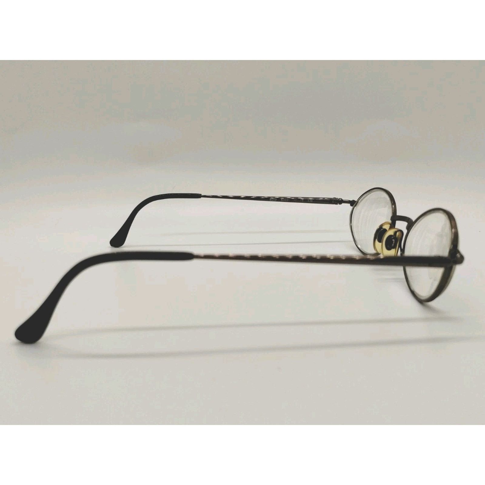 Anne Klein Anne Klein Eyeglass Frames 6009 K1091 Rubbed Bronze Size ONE SIZE - 5 Thumbnail