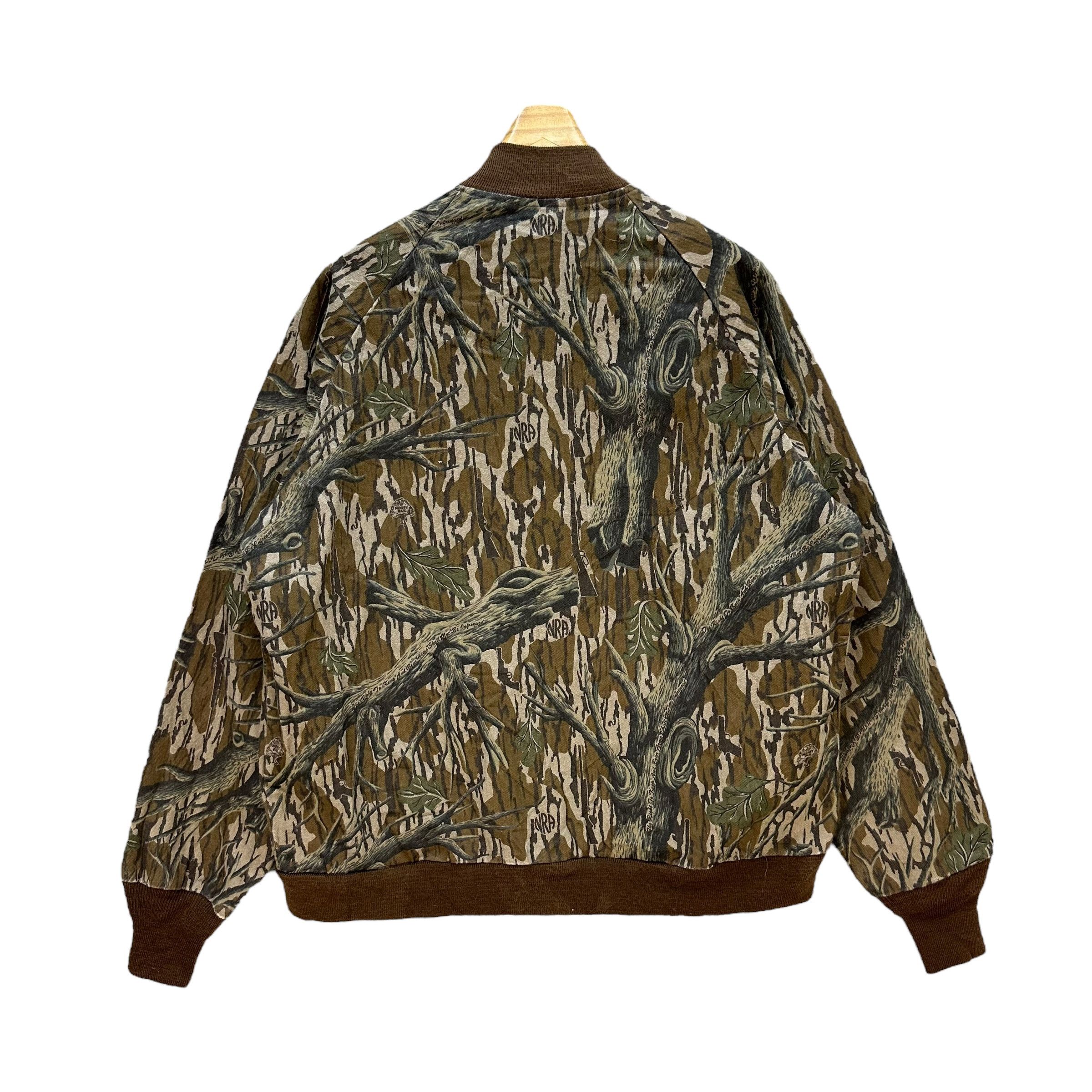 Mossy Oaks 70’s MOSSY OAK Realtree Hunting Bomber Jacket #A46-1080 Size US M / EU 48-50 / 2 - 9 Thumbnail