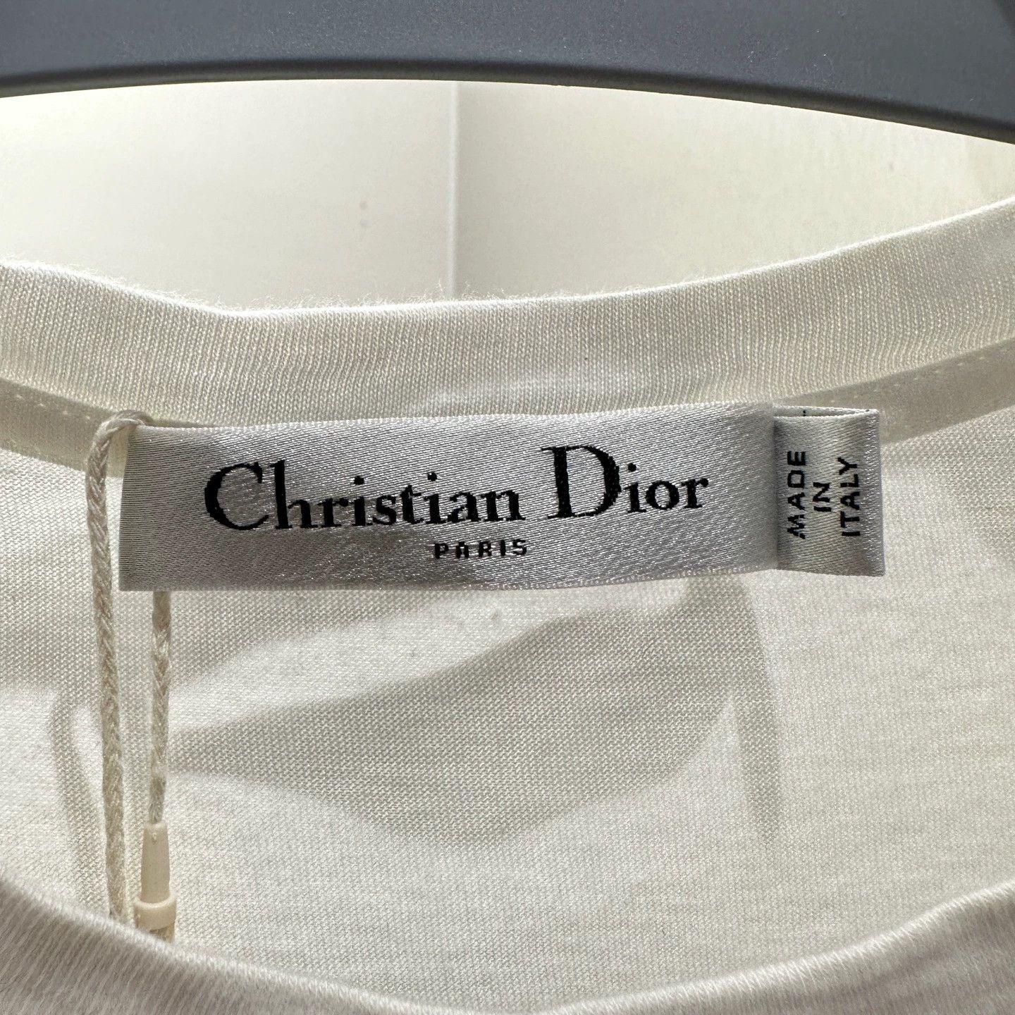 Christian Dior Monsieur Christian Dior apr762 Star Slogan SS Tee S Cotton Size S / US 4 / IT 40 - 3 Thumbnail