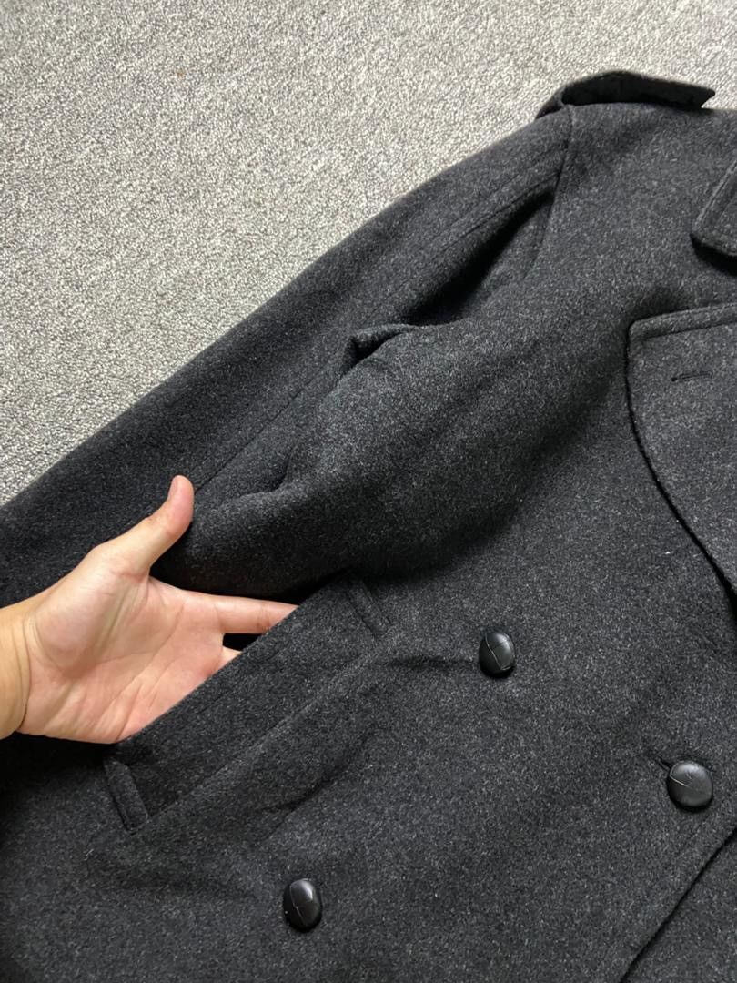 Japanese Brand Bieber Modell Double Breasted Wool Jacket (197) Size US S / EU 44-46 / 1 - 8 Thumbnail