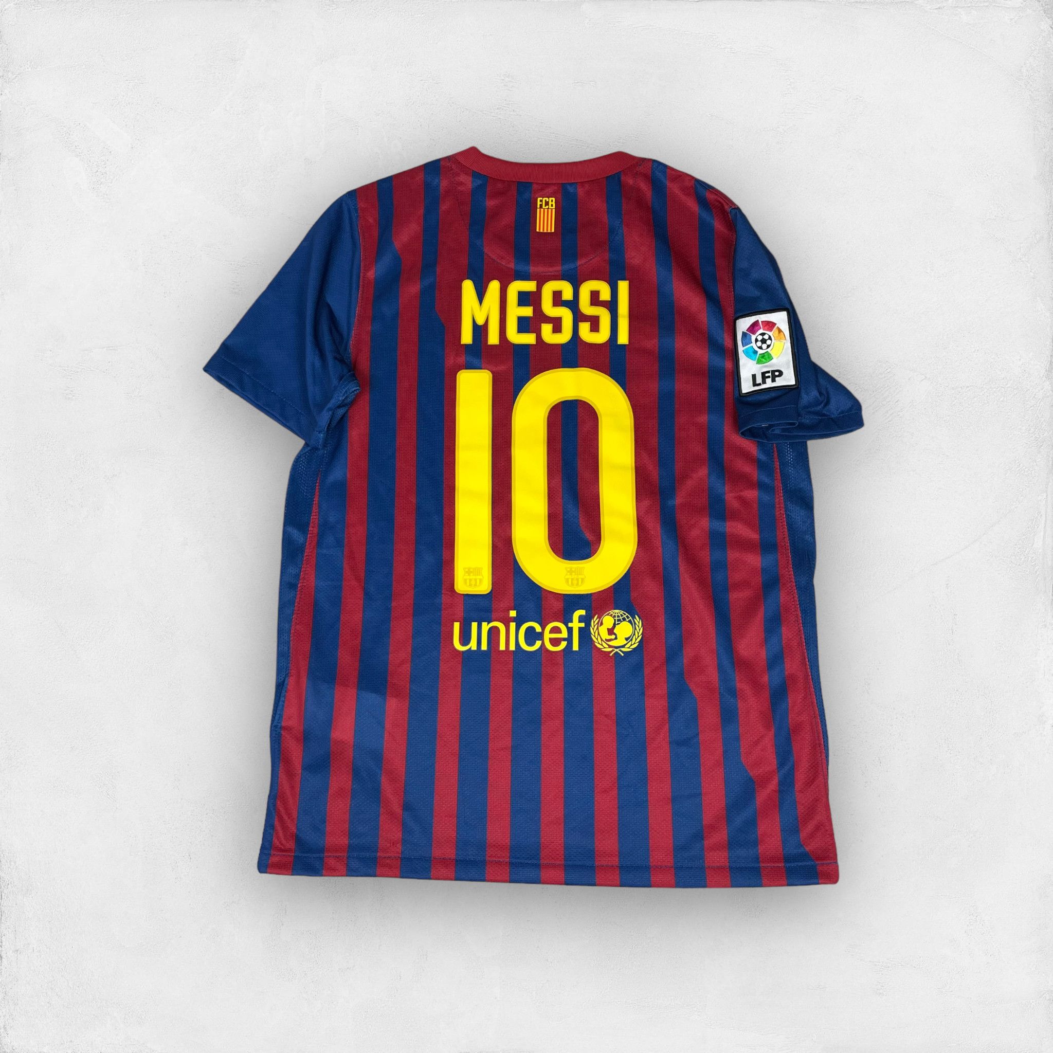 Nike Nike Dri Fit Red FC Barcelona Messi 10 Unicef Jersey Grailed