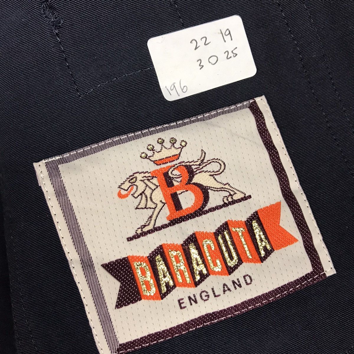 Baracuta 2000s BARACUTA NAVY BUTTON CLASSIC BLAZER JACKET Size US M / EU 48-50 / 2 - 9 Thumbnail