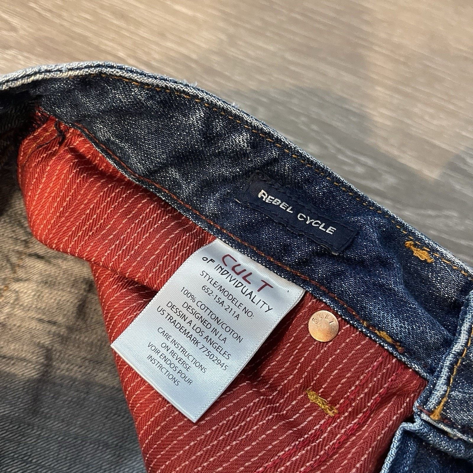 Cult Of Individuality Cult of Individuality Jeans 32x34 Rebel Cycle Moto Selvedge Size US 32 / EU 48 - 9 Thumbnail