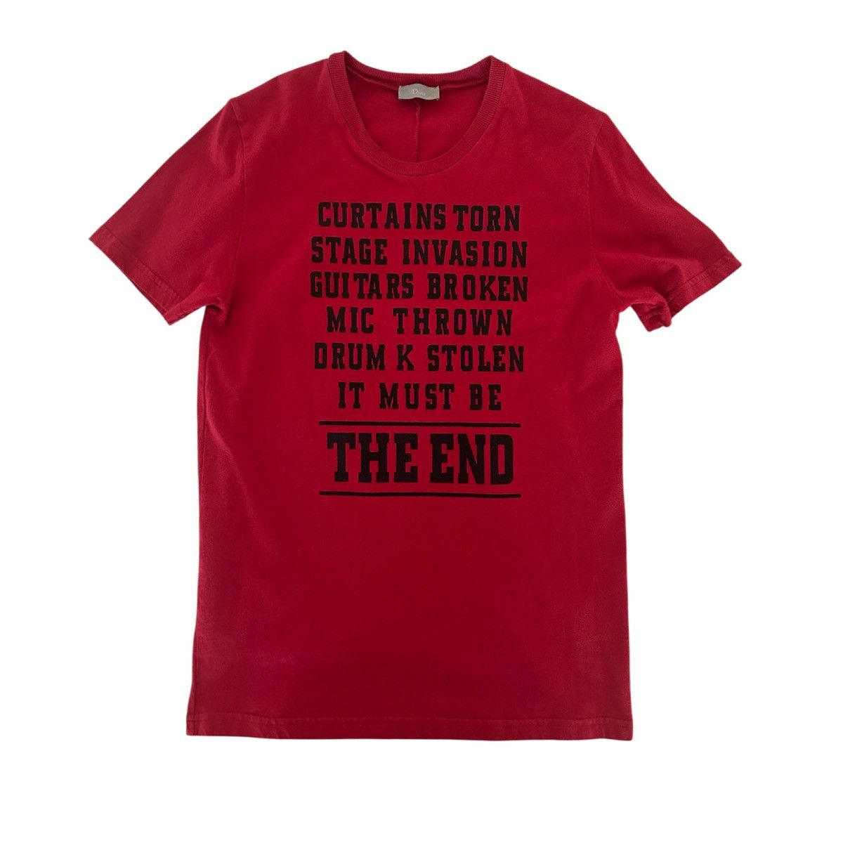Dior × Hedi Slimane Dior Homme A/W04 VOTC T Shirt by Hedi Slimane