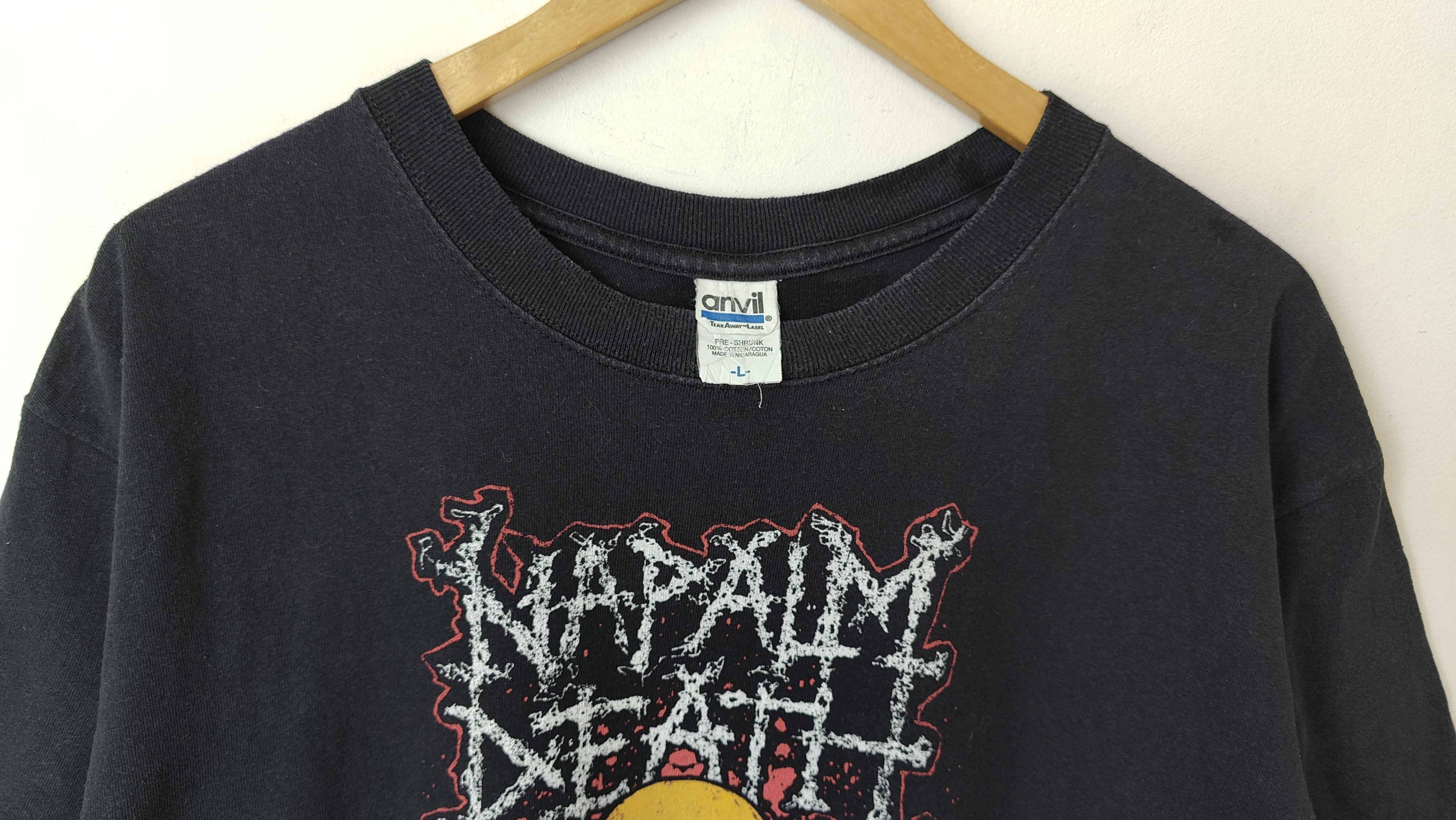 Band Tees Napalm Death VTG 00s Vintage Official Tshirt Size US L / EU 52-54 / 3 - 7 Thumbnail