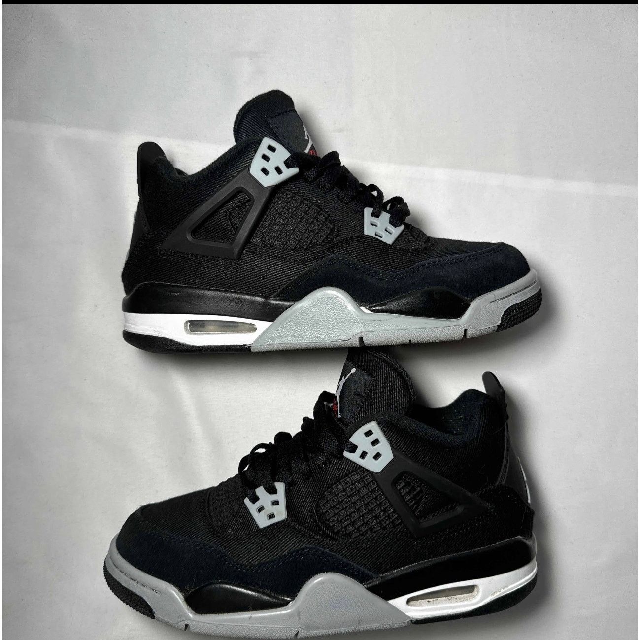 Jordan Brand × Nike Size 5 - Air Jordan 4 Retro SE GS Black Canvas Men's Shoes Size US 5 / EU 37 - 2 Thumbnail