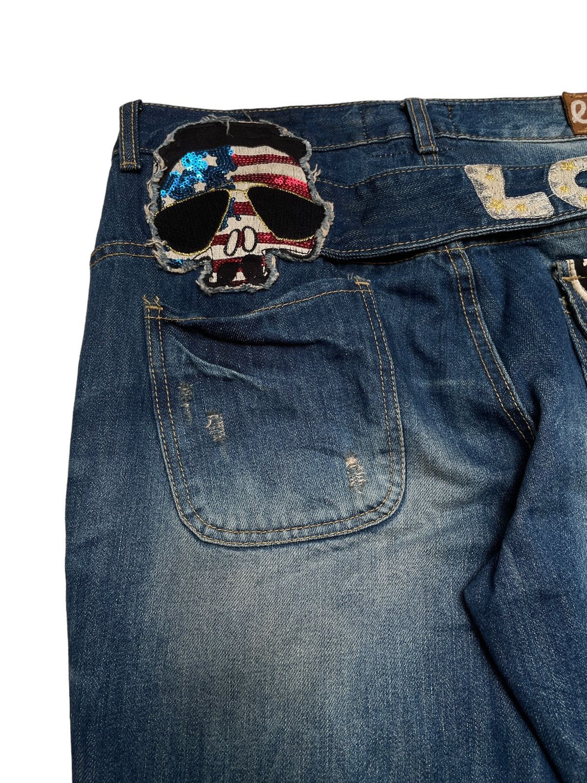 If Six Was Nine × Japanese Brand Rare Design Vintage Japanese Brand Lolita Jeans 1990s Size US 34 / EU 50 - 5 Thumbnail