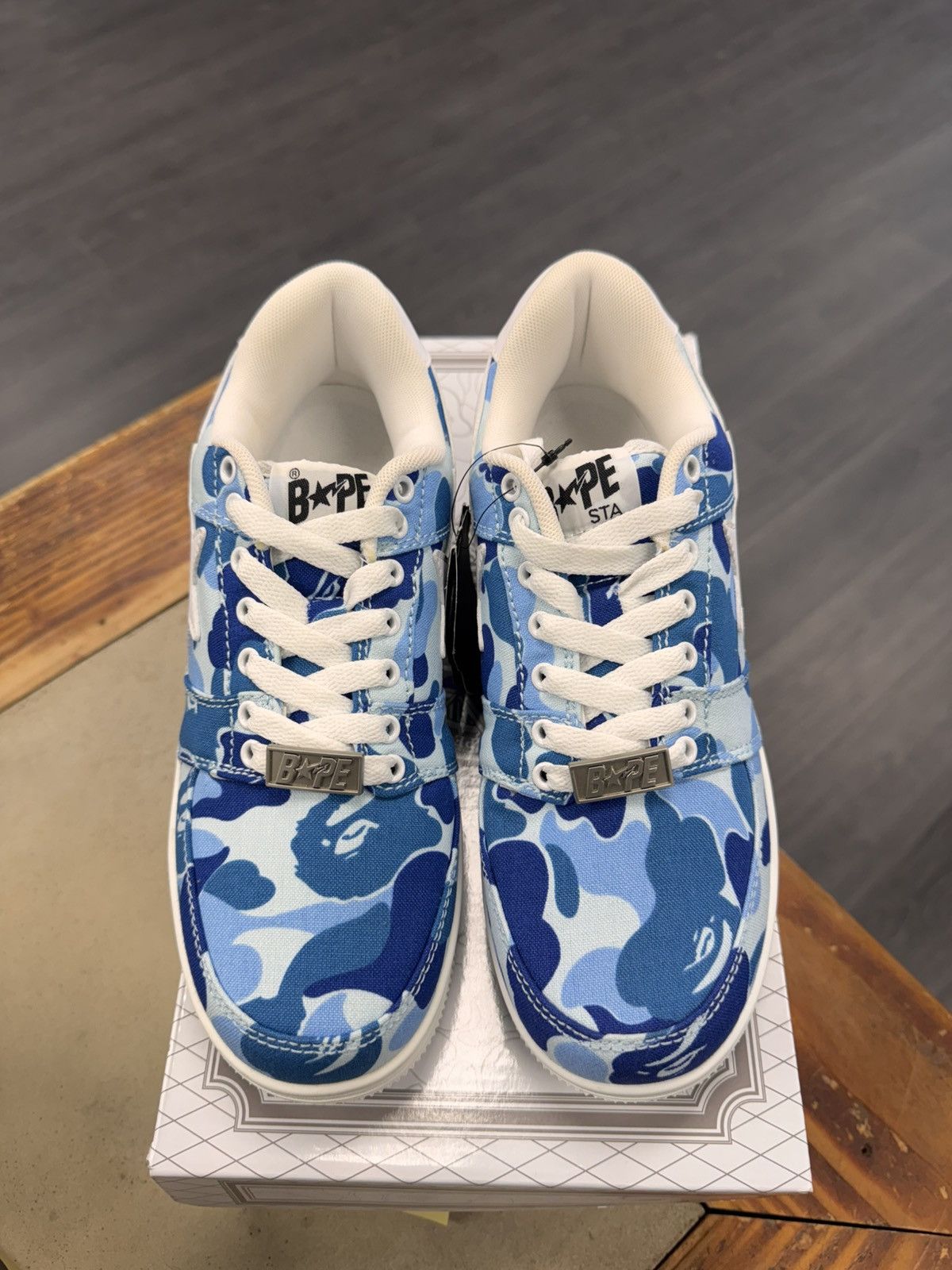 Bape Bape ABC Blue Camo Bape STA Size US 8 / EU 41 - 2 Thumbnail
