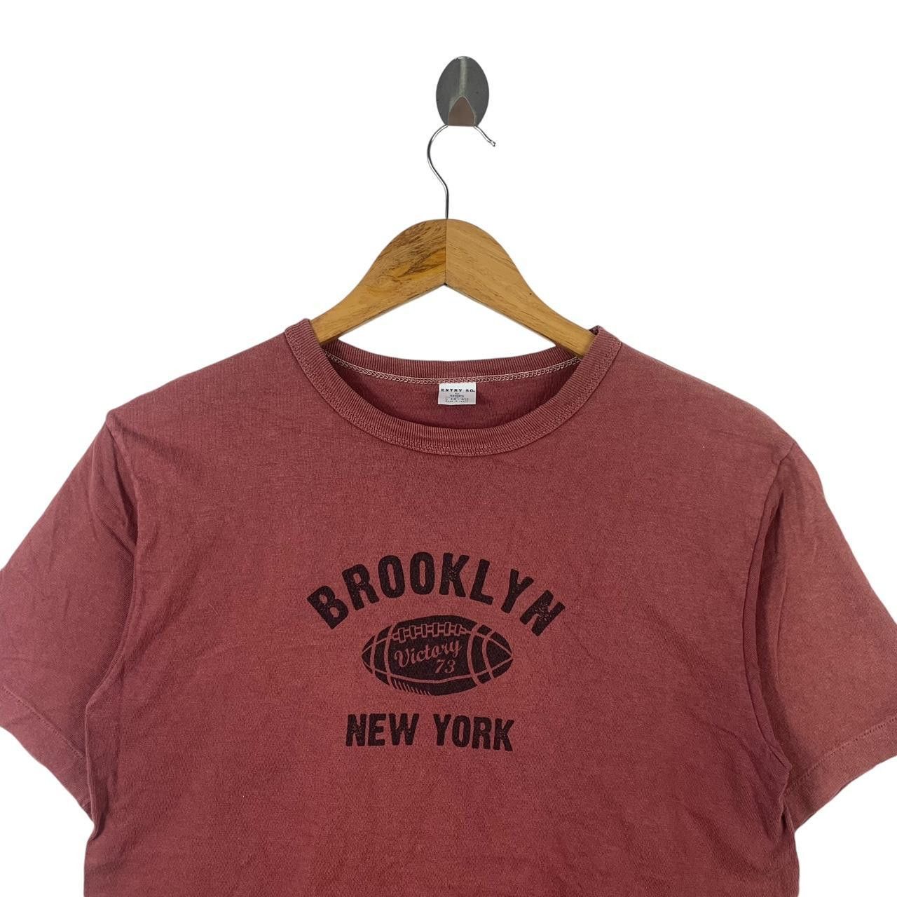 SHIPS Vintage SHIPS JAPAN x ENTRY SG Brooklyn New York Tee Shirt Size US L / EU 52-54 / 3 - 2 Thumbnail