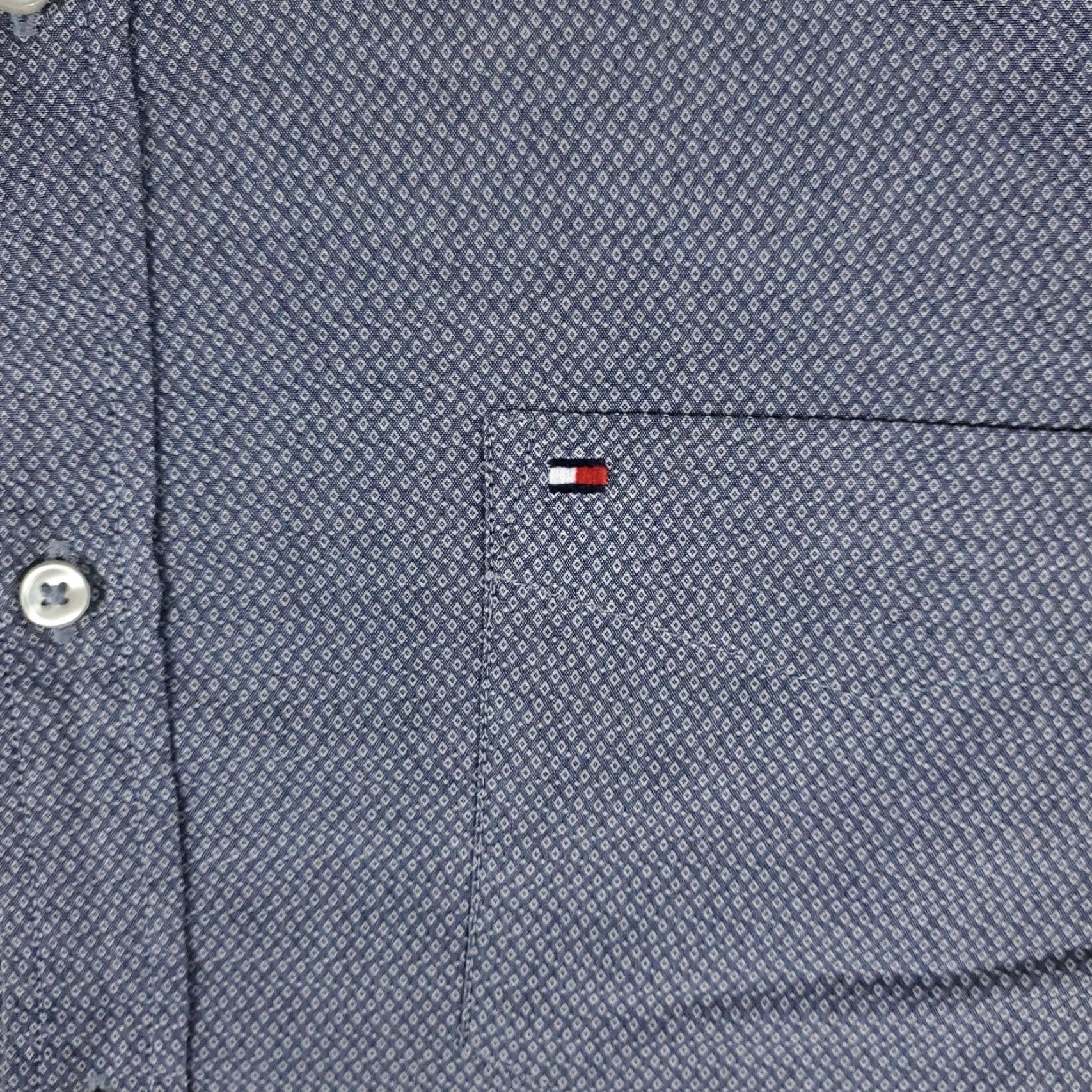 Tommy Hilfiger Tommy Hilfiger Shirt Mens XL Blue Button-Up Long Sleeve Casual Button-Down Collared Size US XL / EU 56 / 4 - 3 Thumbnail