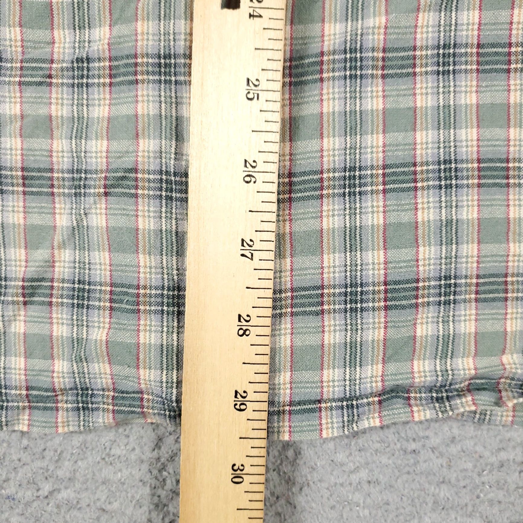Ralph Lauren Ralph Lauren Shirt Mens Large Green Beige Plaid Pony Button Up Long Sleeve Size US L / EU 52-54 / 3 - 5 Thumbnail