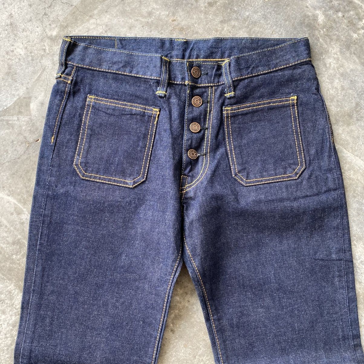 If Six Was Nine × Japanese Brand × Le Grande Bleu (L.G.B.) Vintage BIGSTONE Super Flared Denim w31 Size US 31 - 2 Thumbnail