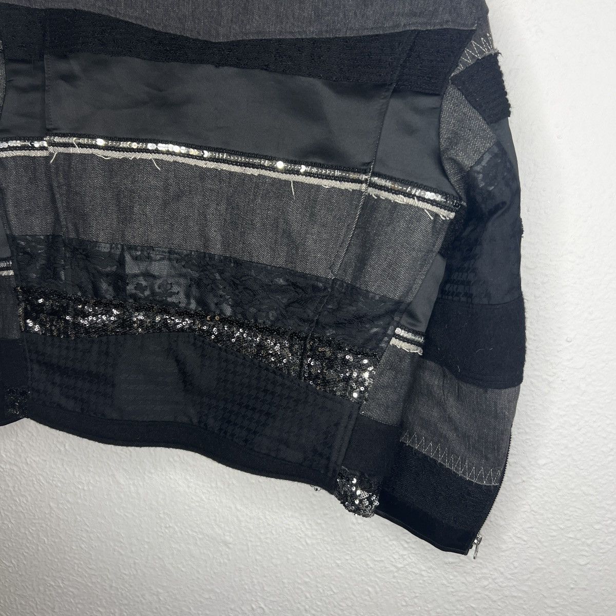 Comme des Garcons Junya Watanabe Comme des Garcons Wool Silk Jacket Size XS / US 0-2 / IT 36-38 - 10 Thumbnail