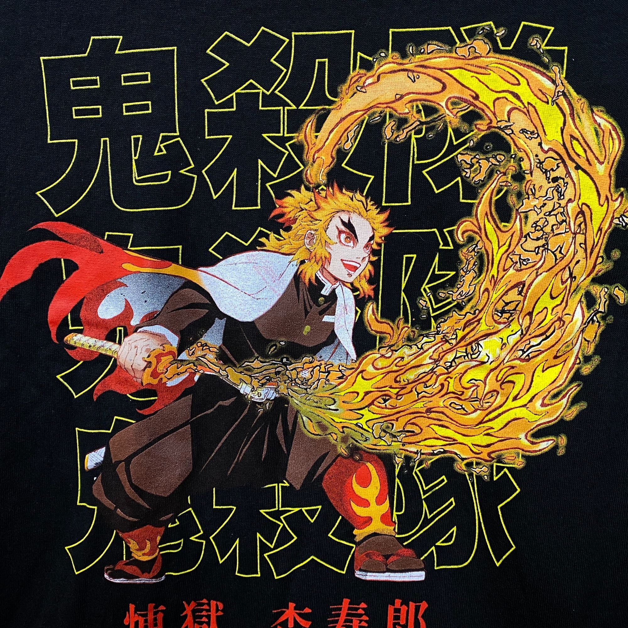 Anime Rengoku Fire Demon Slayer shirt size Small Size US S / EU 44-46 / 1 - 2 Thumbnail