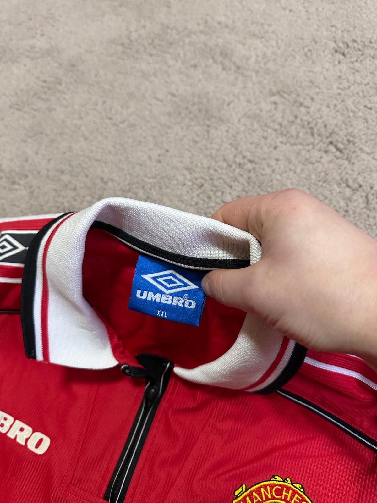 Umbro MANCHESTER UNITED 1998/2000 FOOTBALL SHIRT UMBRO #11 GIGGS Size US XXL / EU 58 / 5 - 6 Thumbnail