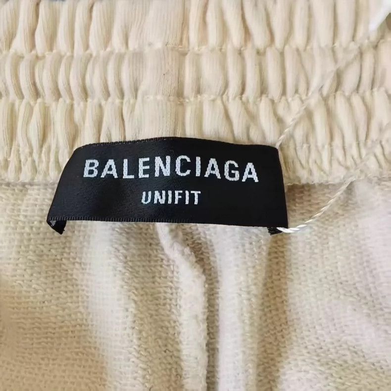 Balenciaga Balenciaga size S Solid Logo print elasticated waist straig Size US 26 / EU 42 - 3 Thumbnail