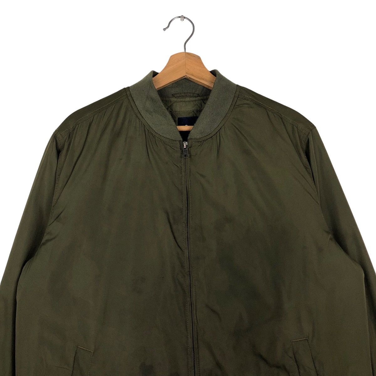 Japanese Brand 🔥Riot Riot Vintage Bomber Jacket Gap Military Colour Design Size US L / EU 52-54 / 3 - 3 Thumbnail