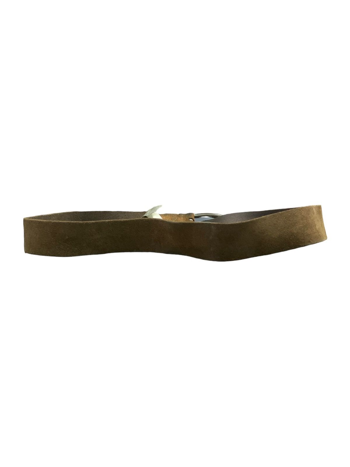 Diesel × If Six Was Nine Vintage Diesel Suede Brown Leather Belt Size ONE SIZE - 4 Thumbnail