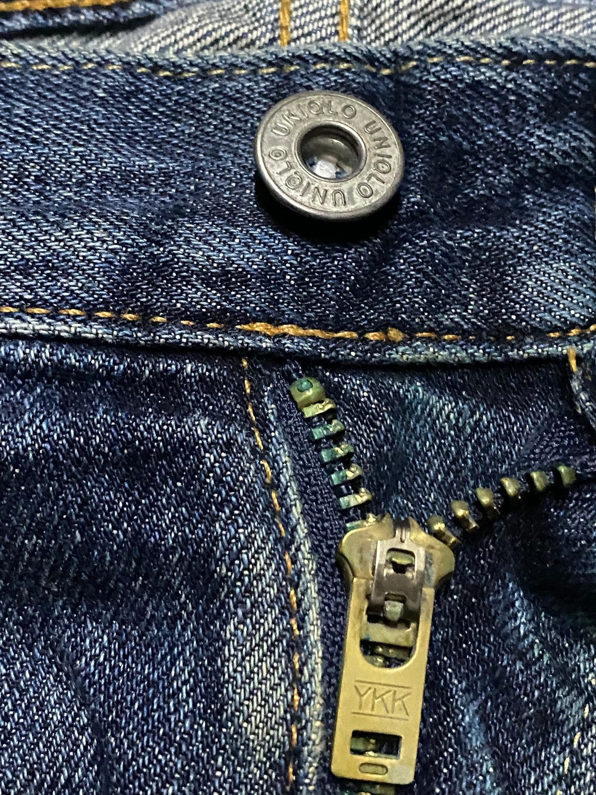 Japanese Brand Vintage Japanese Brand Uniqlo Selvedge Distressed Jeans Size US 34 / EU 50 - 9 Thumbnail
