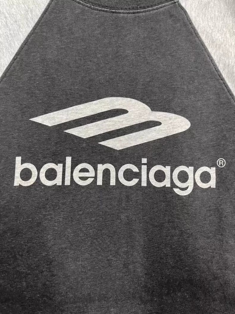 Balenciaga Balenciaga 3 B Sports Icon Sk Logo Printed Crew Neck Short Size US S / EU 44-46 / 1 - 3 Thumbnail