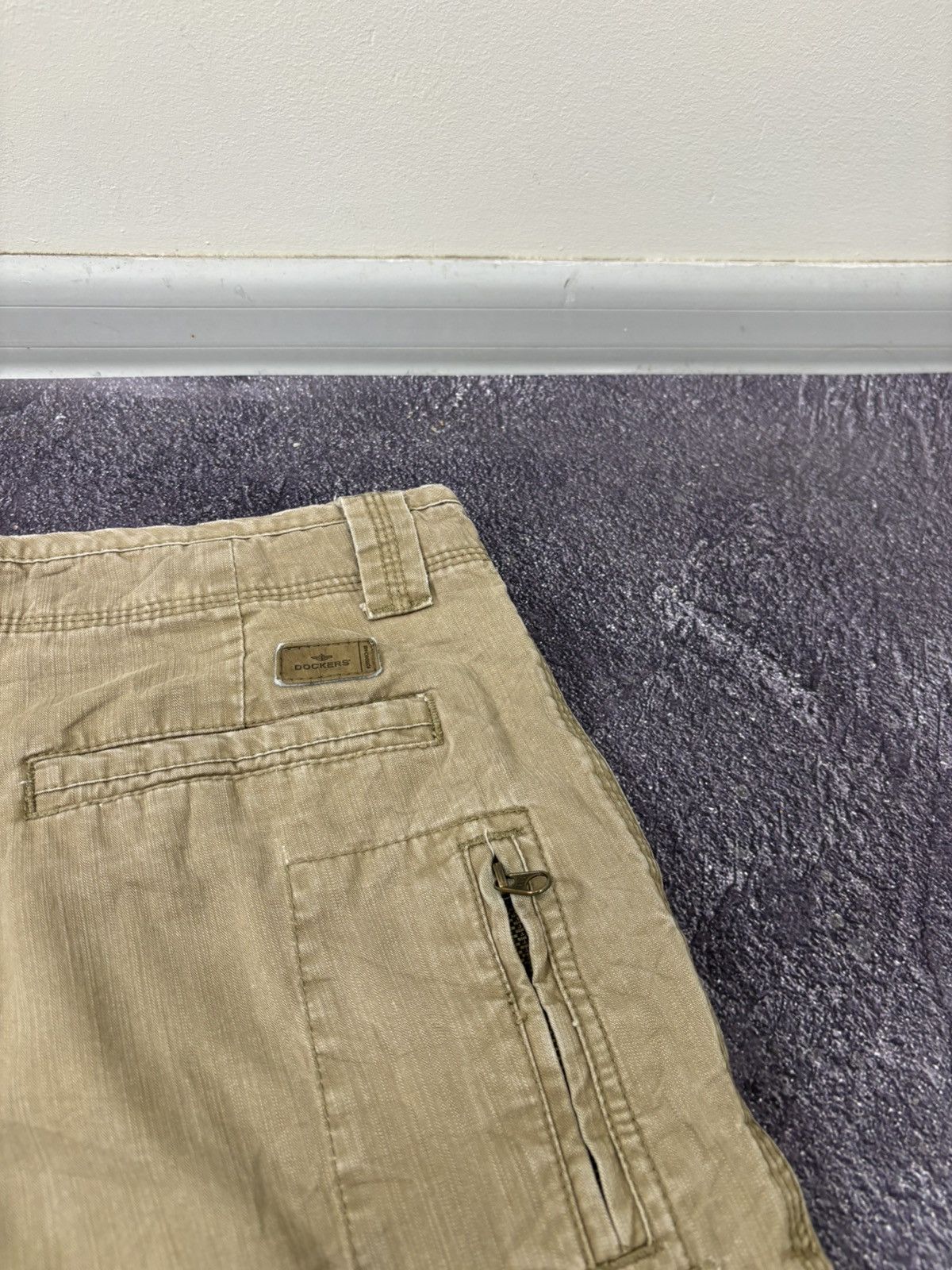 Dockers Vintage Dockers Y2K Utility Military Style Hype Cargo Shorts Size US 36 / EU 52 - 14 Thumbnail