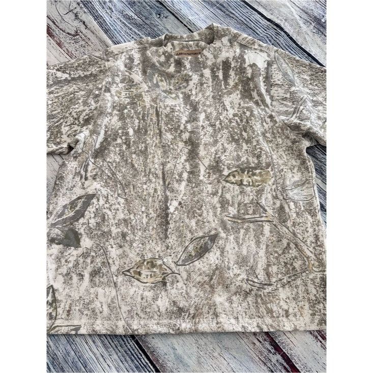 Other Fleece Factory Art & Motion Camo Fleece Sweatshirt Short Sle Size US M / EU 48-50 / 2 - 2 Thumbnail