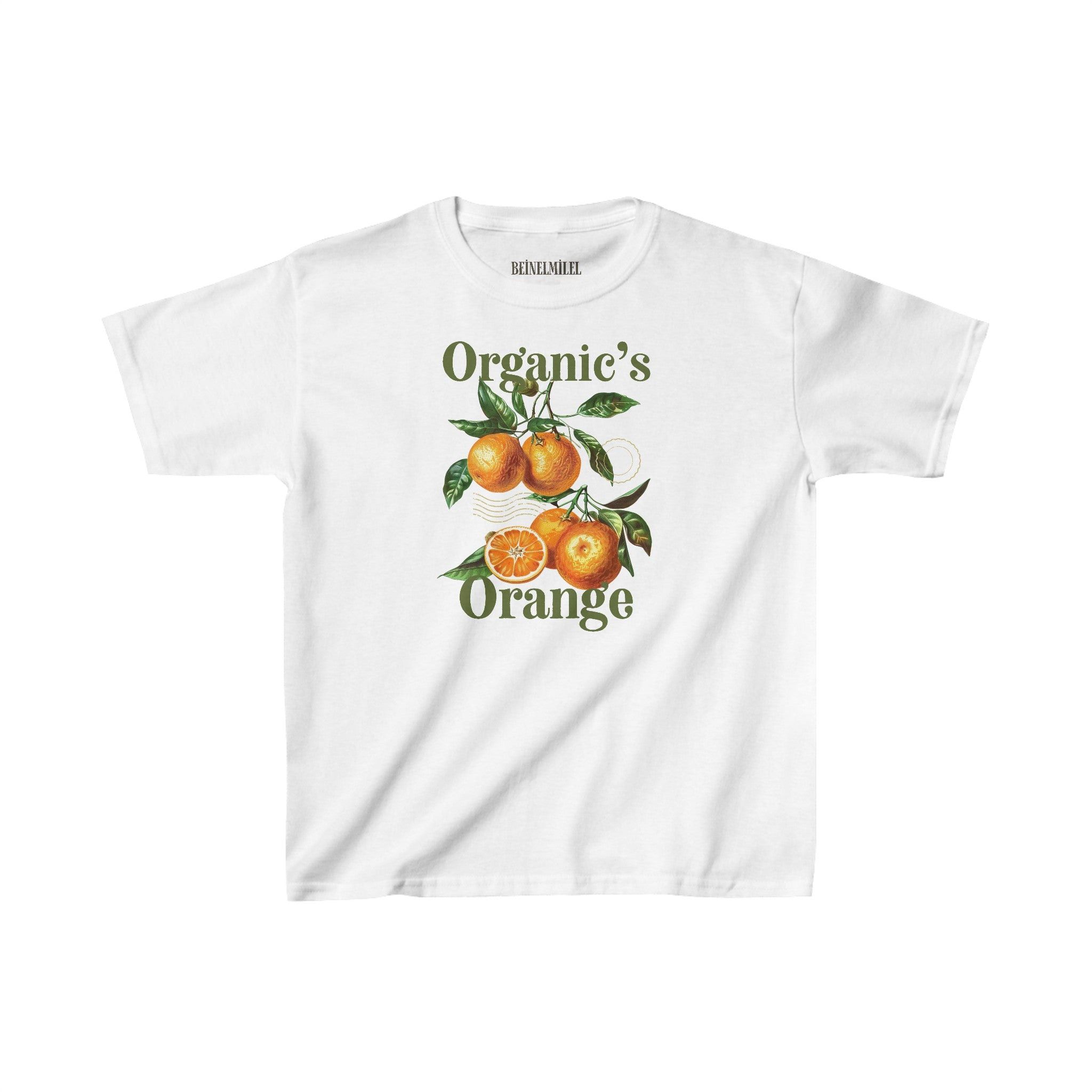 Designer Organic Orange - Baby Tee Size M / US 6-8 / IT 42-44 - 1 Thumbnail