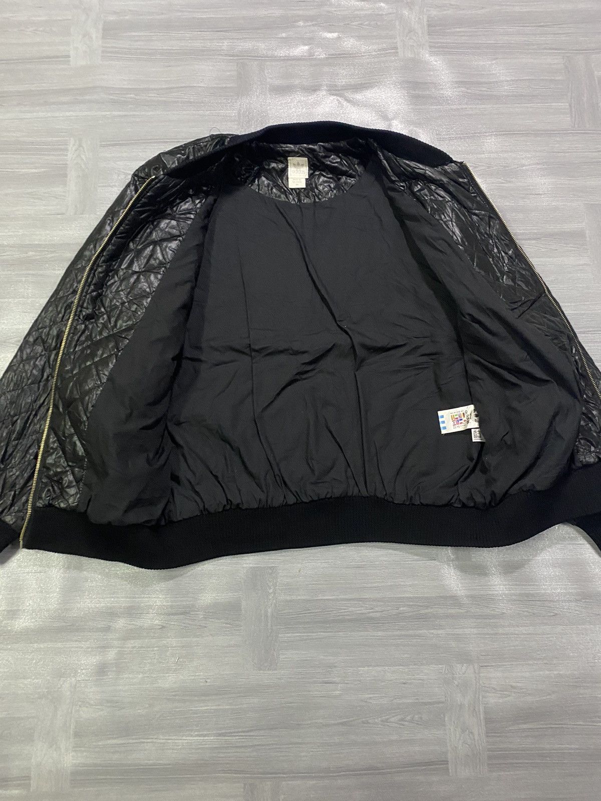 Adidas Adidas Black Quilted Jacket Size M Size US M / EU 48-50 / 2 - 9 Thumbnail