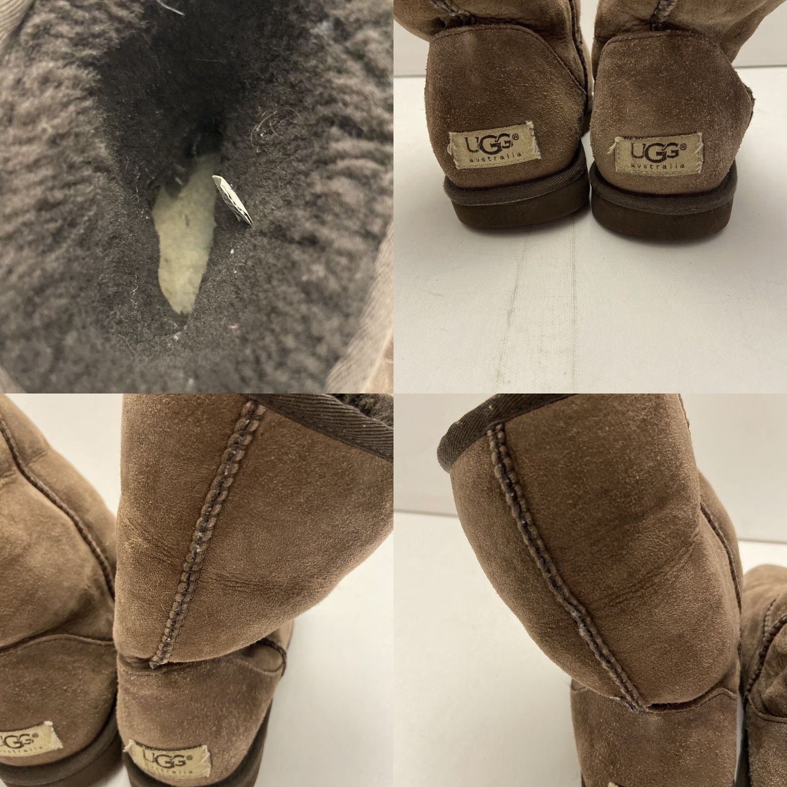 Ugg UGG Boots Classic Short 5826 Leather Upper Sheepskin Lining Women’s 8 Brown Boots Female Size 30" / US 8 / IT 44 - 8 Thumbnail