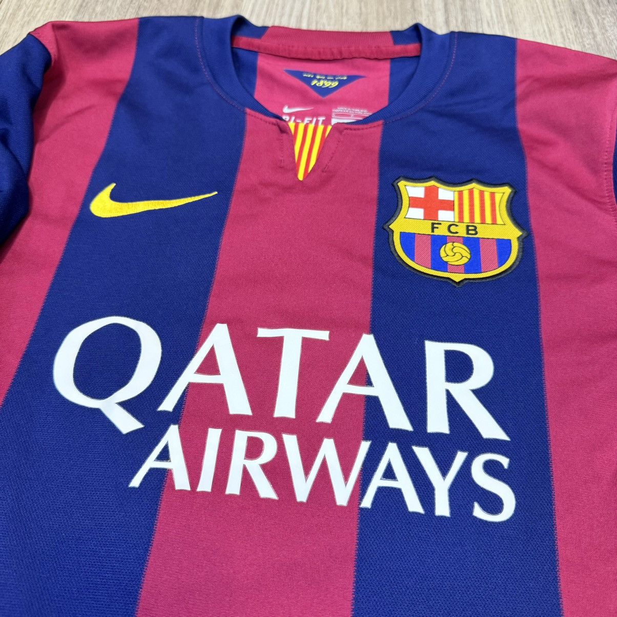 Nike Barcelona 14/15 home shirt #4 Rakitic Size US S / EU 44-46 / 1 - 3 Thumbnail