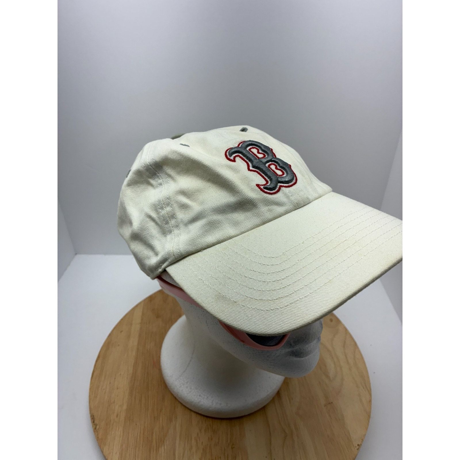 47 Brand ’47 Brand Boston Red Sox Cream Dad Hat Adjustable MLB Size ONE SIZE - 10 Thumbnail