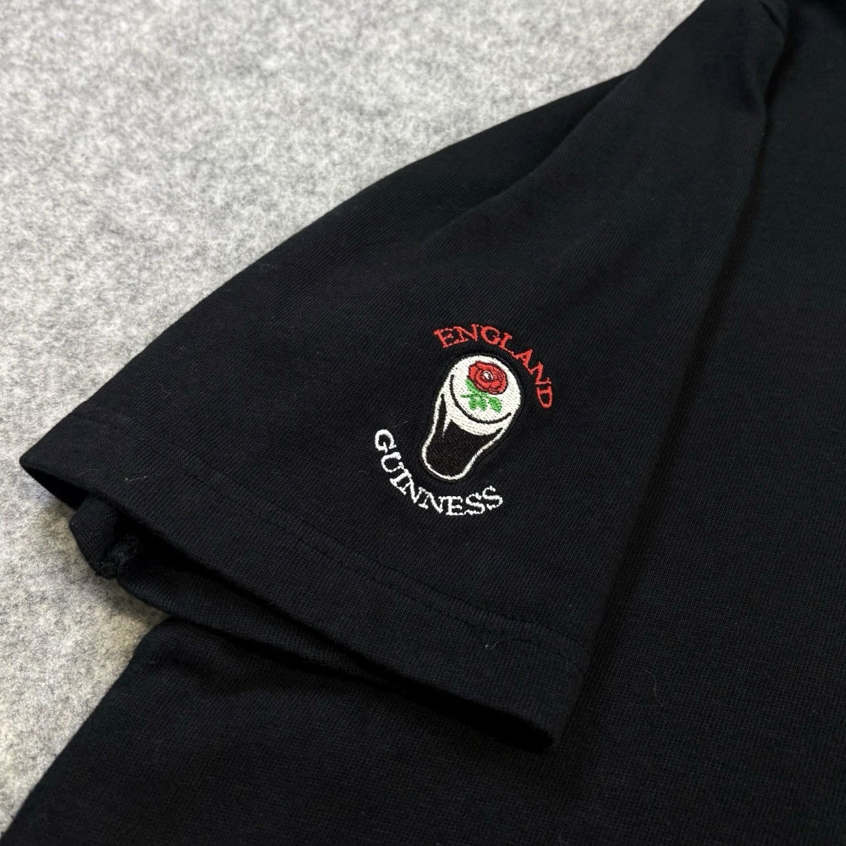 Cotton Traders Cotton Traders Guinness England Rugby Polo XL Short Sleeve Black Shirt Size US XL / EU 56 / 4 - 4 Thumbnail